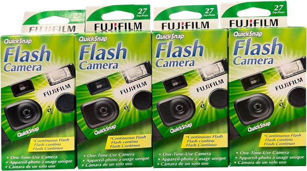 Fujifilm QuickSnap Flash 400 One-Time-Use Camera - 2 Pack