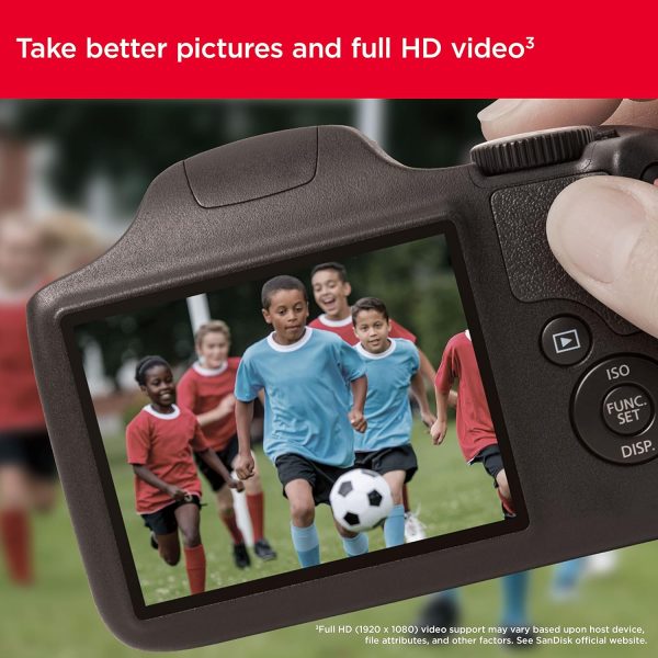 SanDisk 128GB Ultra SDXC UHS-I Memory Card - Up to 140MB/s, C10, U1, Full HD, SD Card - SDSDUNB-128G-GN6IN - Image 6